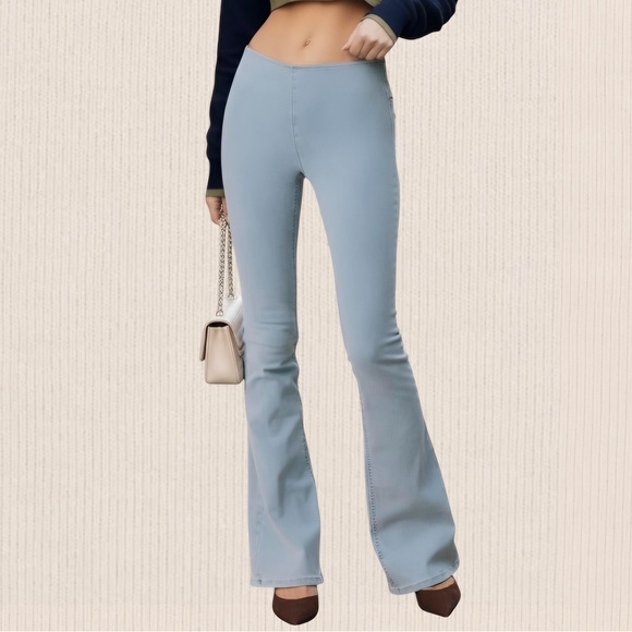 NWT We The Free Penny Pull On Flare Jeans - Picture 1 of 7